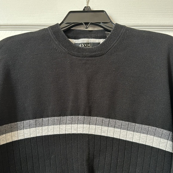 Vintage 4 YOU brand lightweight sweater. Long sleeve. Size large but fits snug. - Picture 3 of 8